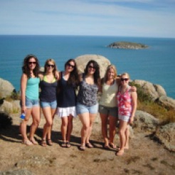 Our band of travellin' gals on Kangaroo Island in South Australia!